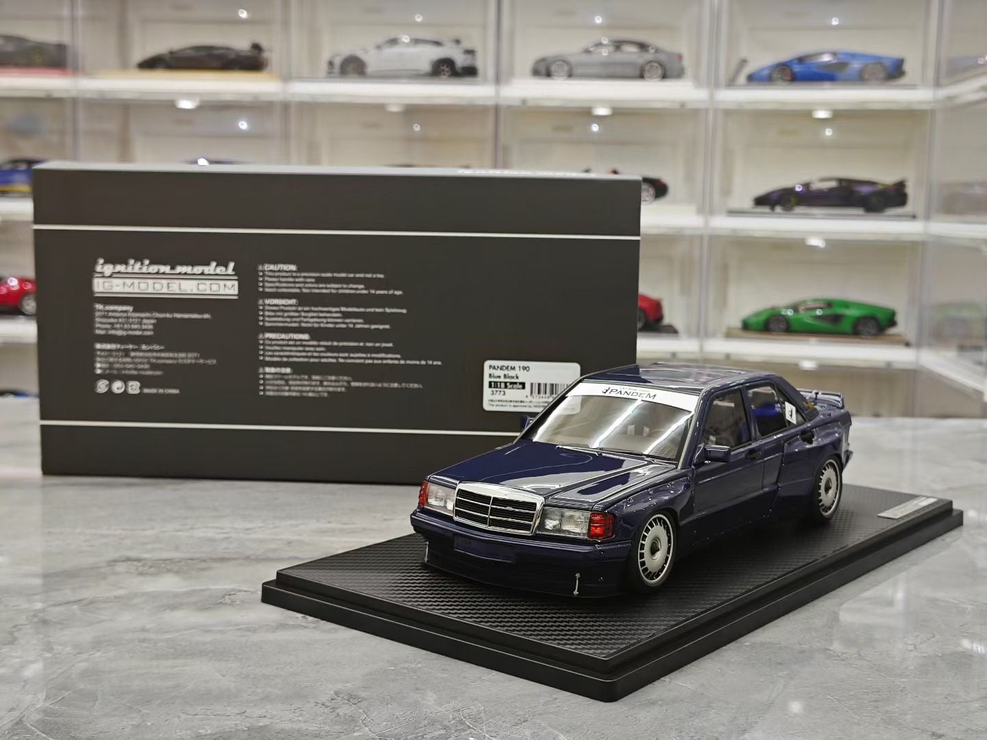 IG 1/18 Mercedes Pandem 190 JDM