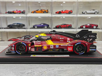 BBR Ferrari 499P – 2025 Qatar Championship – Limited Edition – Resin – 1:18 Scale