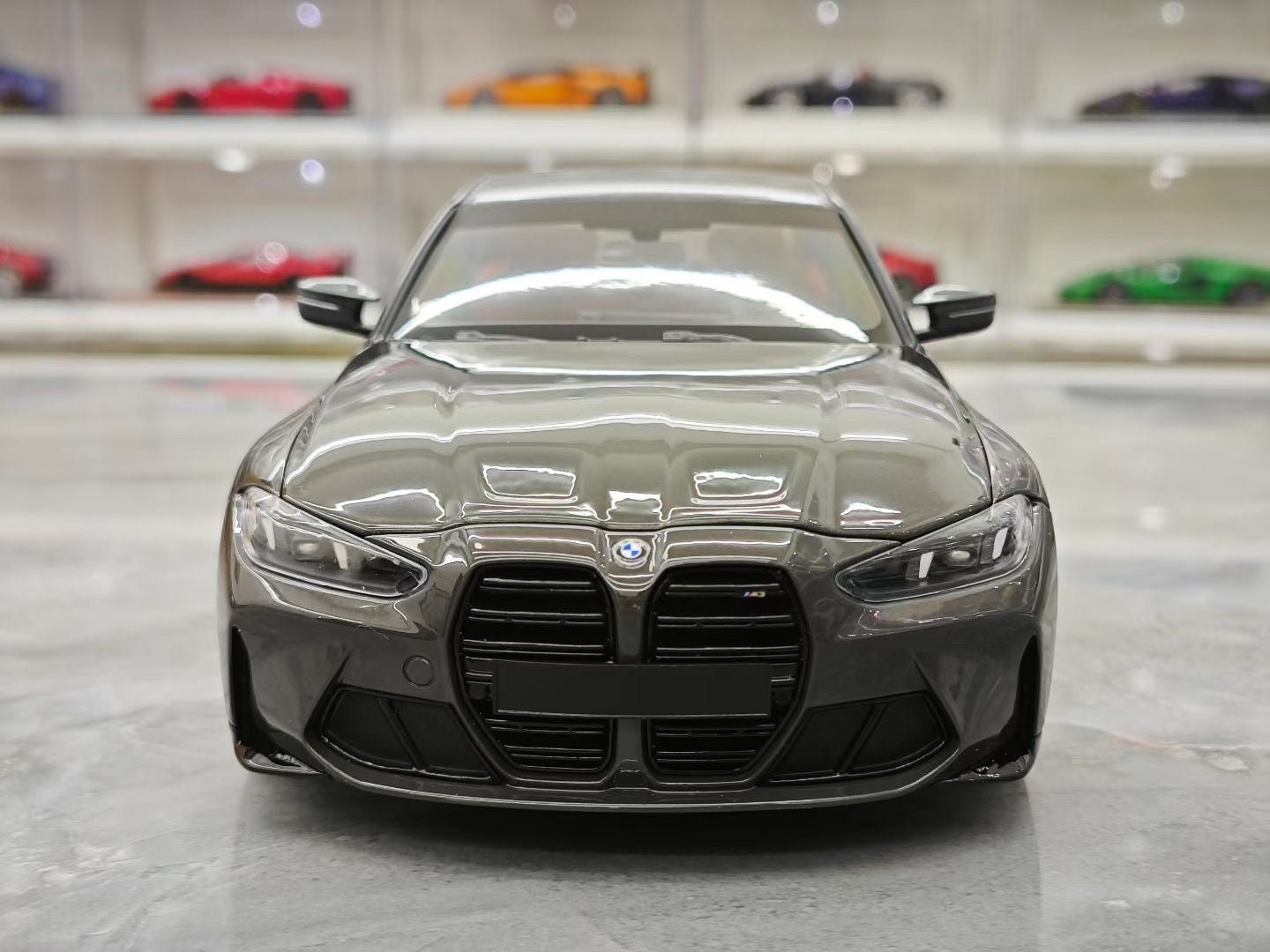 MINICHAMPS  1/18 2024 BMW M3 Alloy Full Open