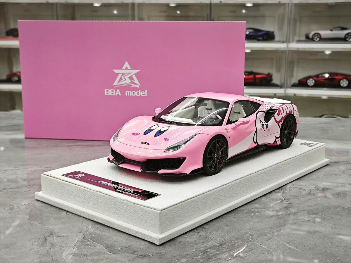 BBA Model 1:18 Scale Ferrari 488 Pista Limited Edition (Resin)