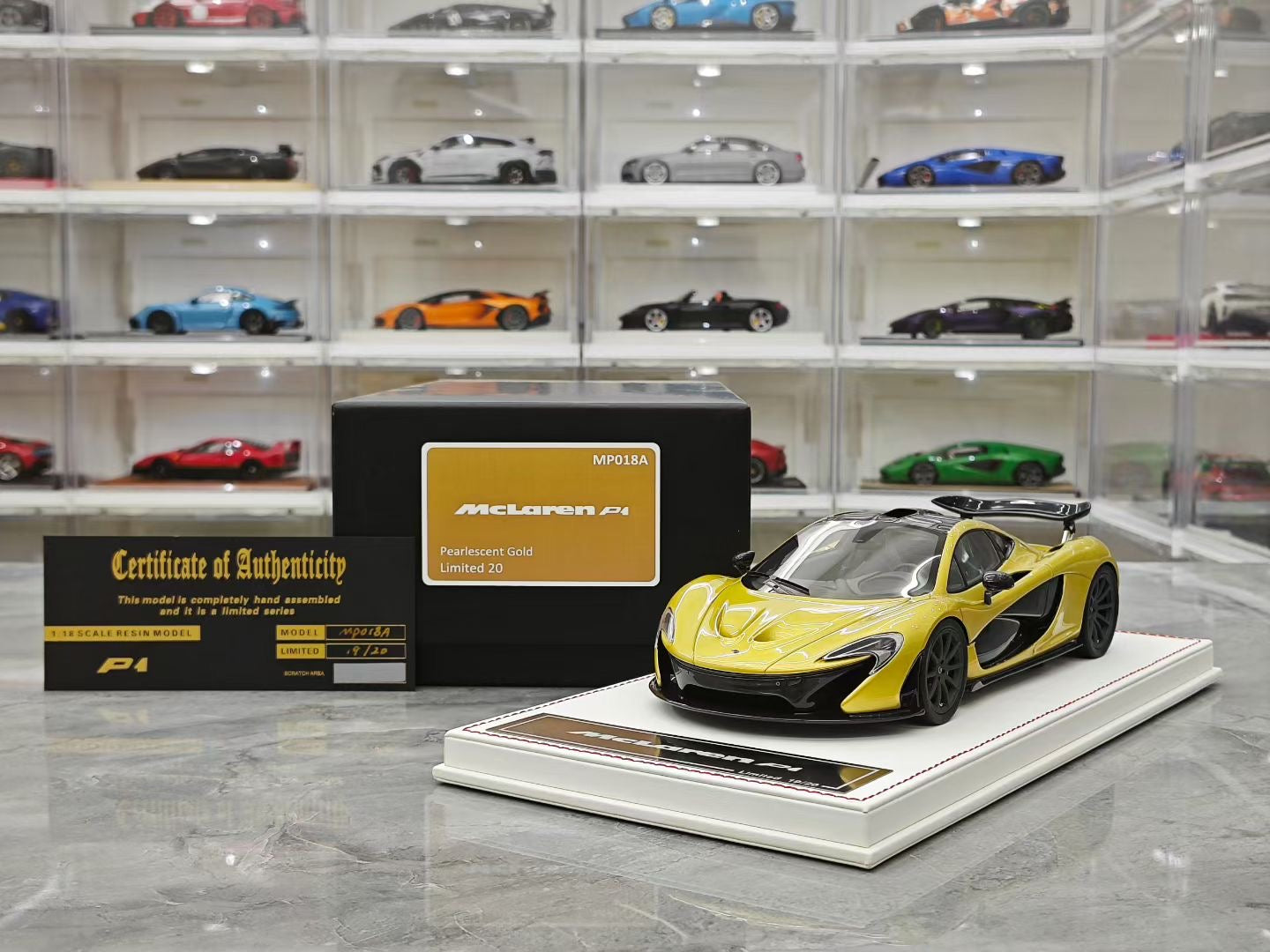DM 1/18 McLaren P1 Supercar