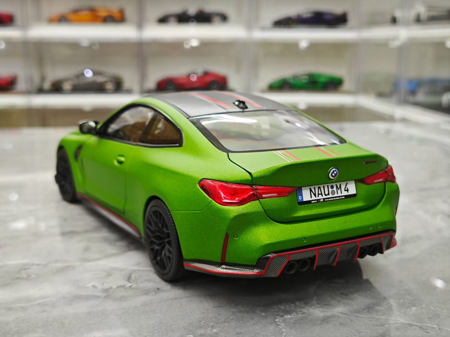 MINICHAMPS  1/18 BMW M4 CSL Alloy