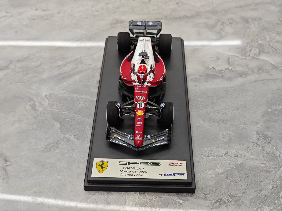 Looksmart 1:43 SF25 (2025 Monza) – Leclerc F1