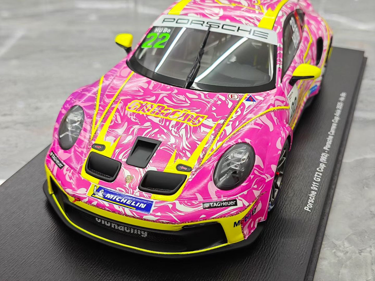 Spark 2025 Carrera Cup Porsche 911 GT3 Cup #22 (1:18 Resin Model)