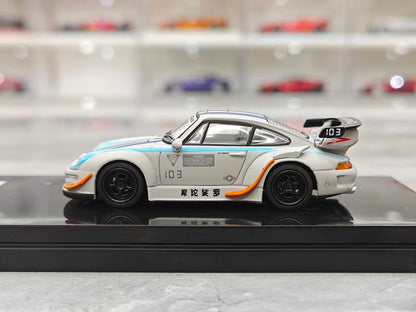 MOTORHELIX Porsche RWB 993 Widebody Die-cast Model (1:64 Scale)