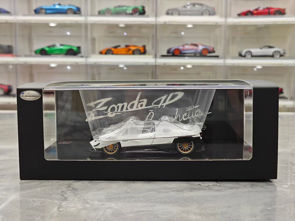 LCD Pagani Zonda HP Barchetta – 1:43 scale die-cast model with fully opening parts