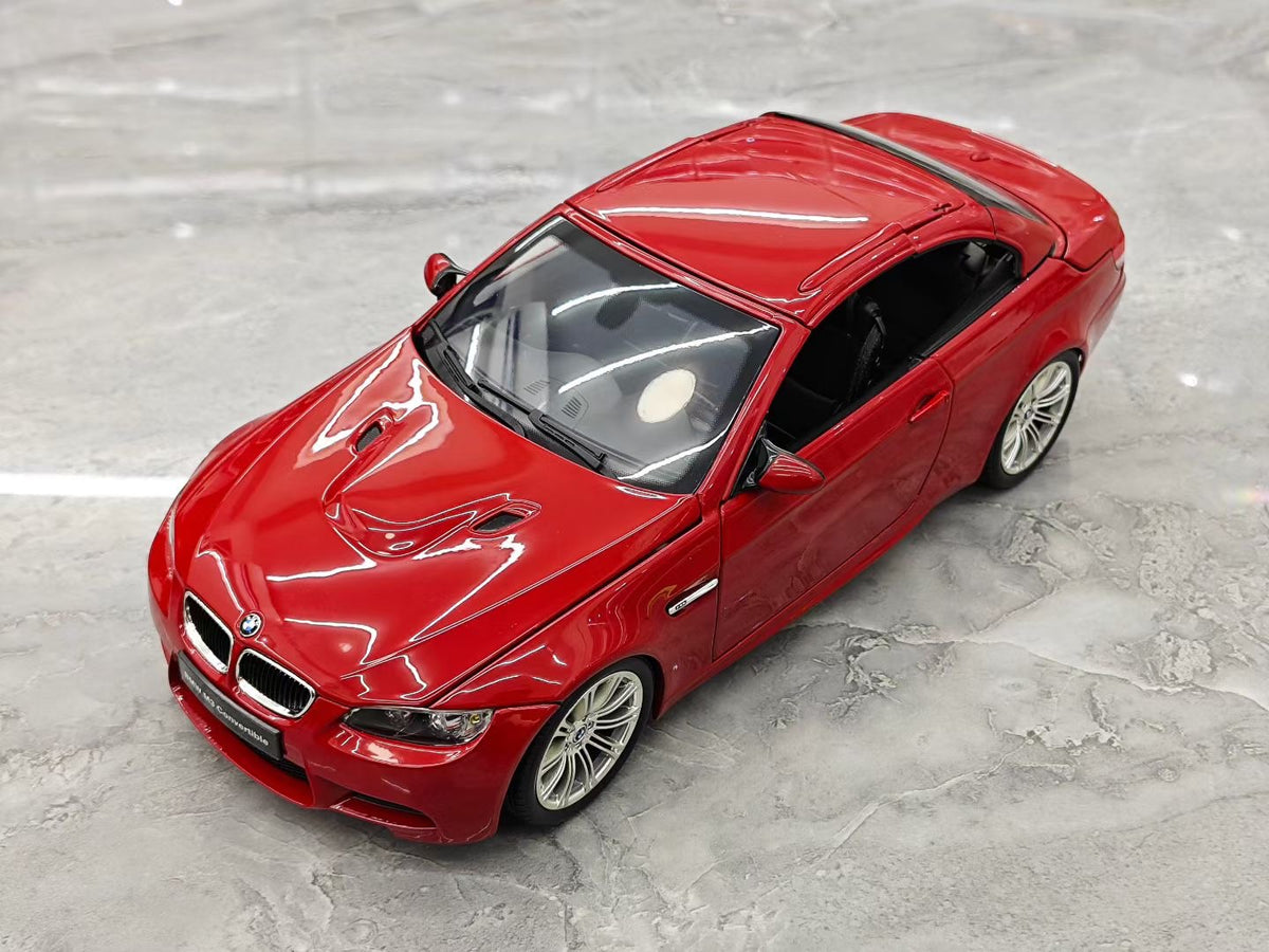 Kyosho BMW M3 Convertible, 1:18 scale die-cast model with fully opening parts