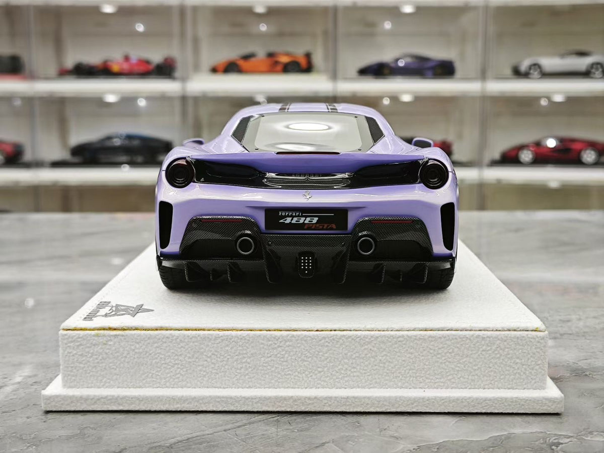 BBA Model 1:18 Scale Ferrari 488 Pista Limited Edition (Resin)