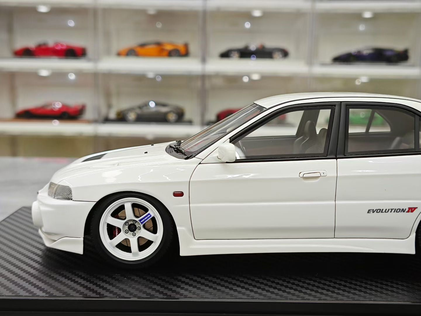 IG 1/18 Mitsubishi Arthur EVO IV 4th Generation Resin