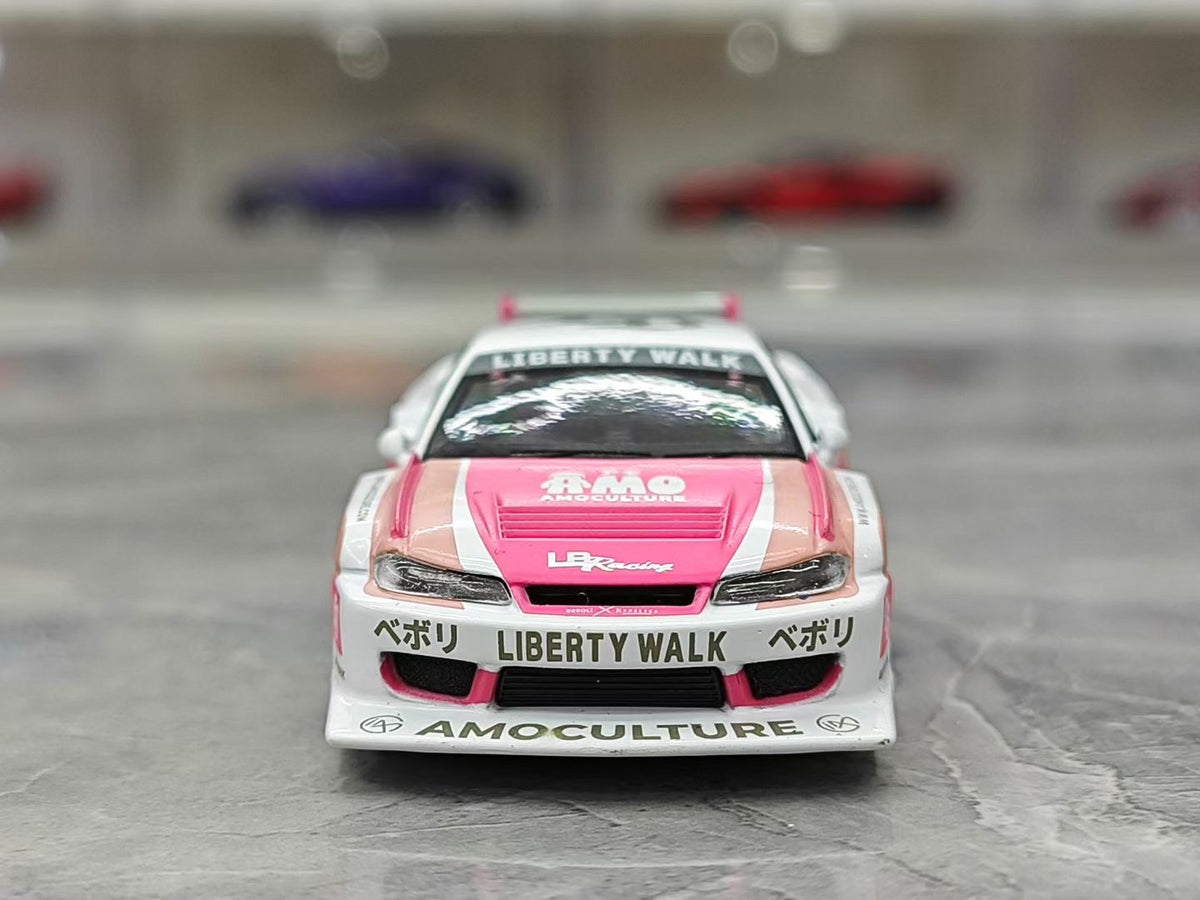 MINI GT Nissan Silvia S15 LB Widebody 1:64 #1239 — Blister Pack: 108 / Carded: 115