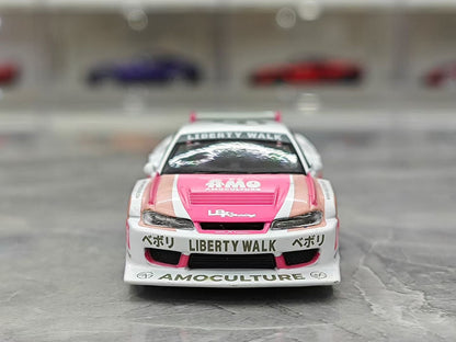 MINI GT Nissan Silvia S15 LB Widebody 1:64 #1239 — Blister Pack: 108 / Carded: 115