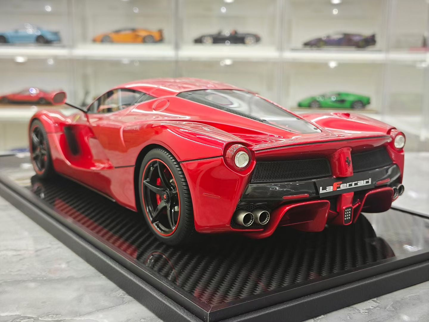 BBR 1/12 Ferrari LaFerrari Hamilton Red Resin