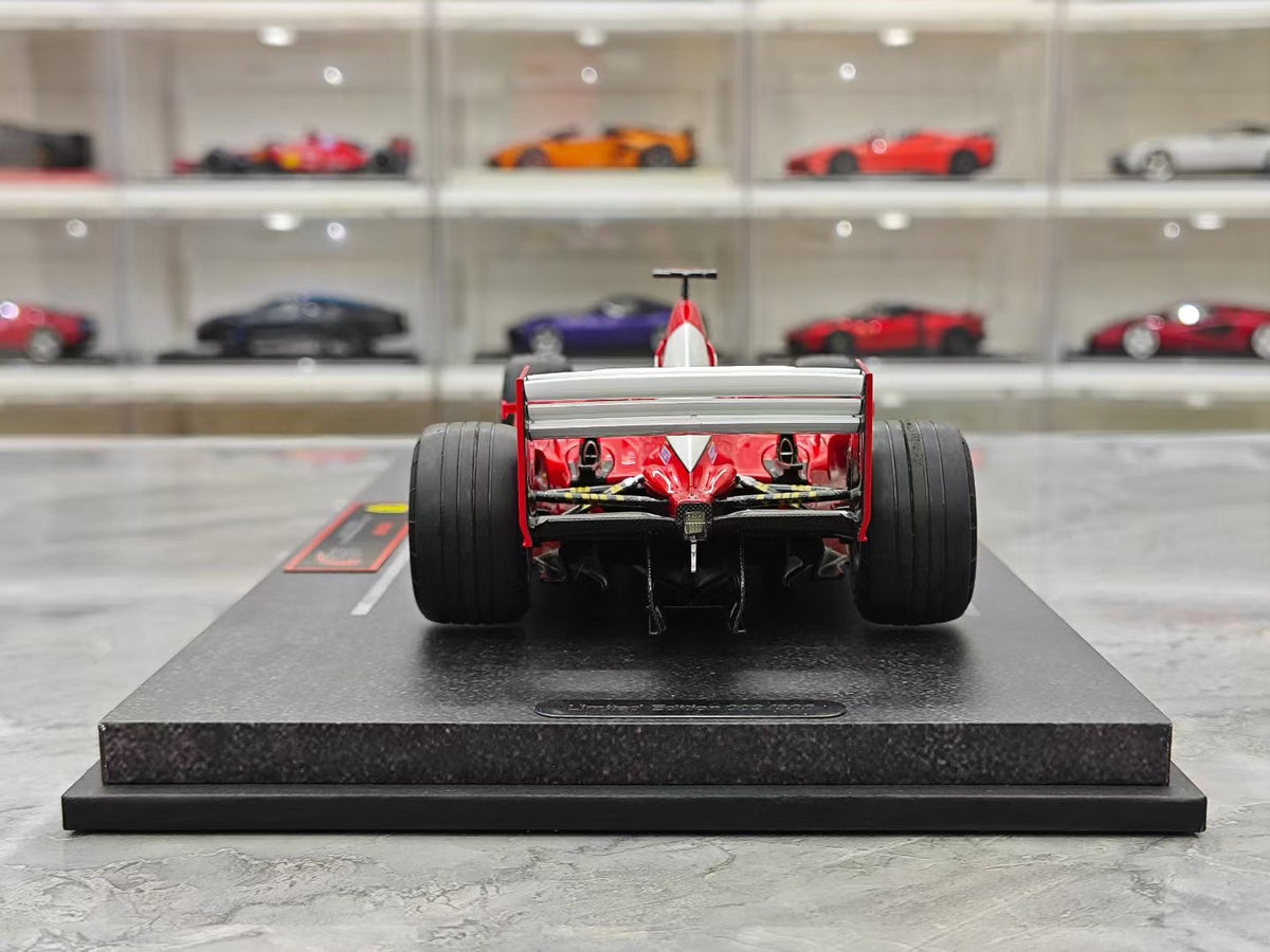 BBR 2002 San Marino Ferrari F2002 Schumacher World Champion 1:18