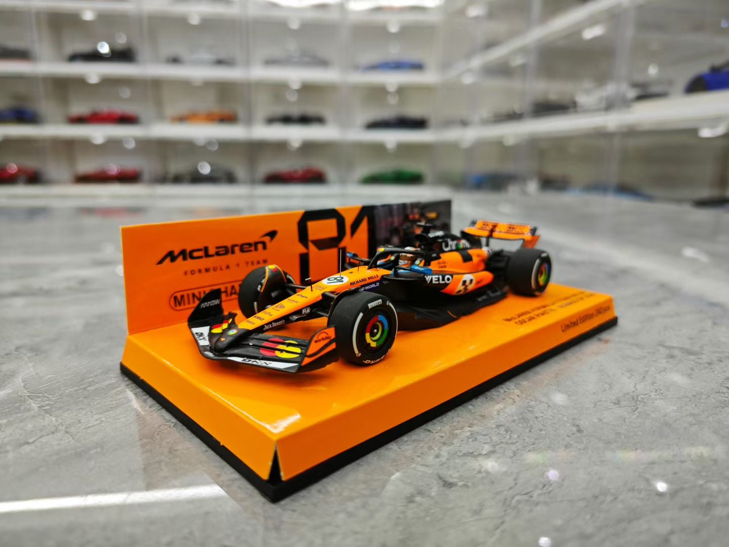 Minichamps 1/43 2025 Monaco Grand Prix Oscar Piastri F1