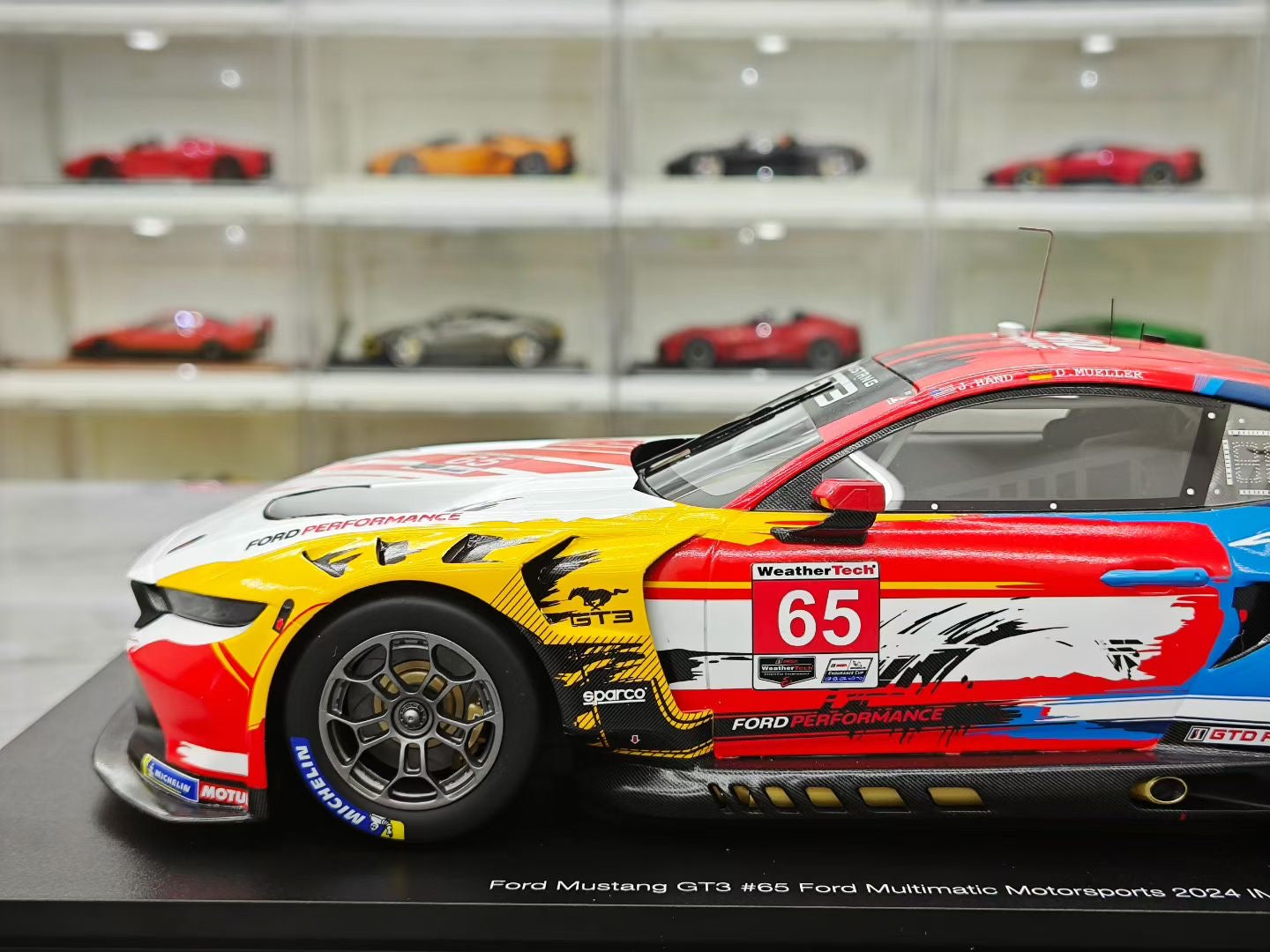 Topspeed 1/18 2024 Le Mans Ford Mustang GT3 Resin Model