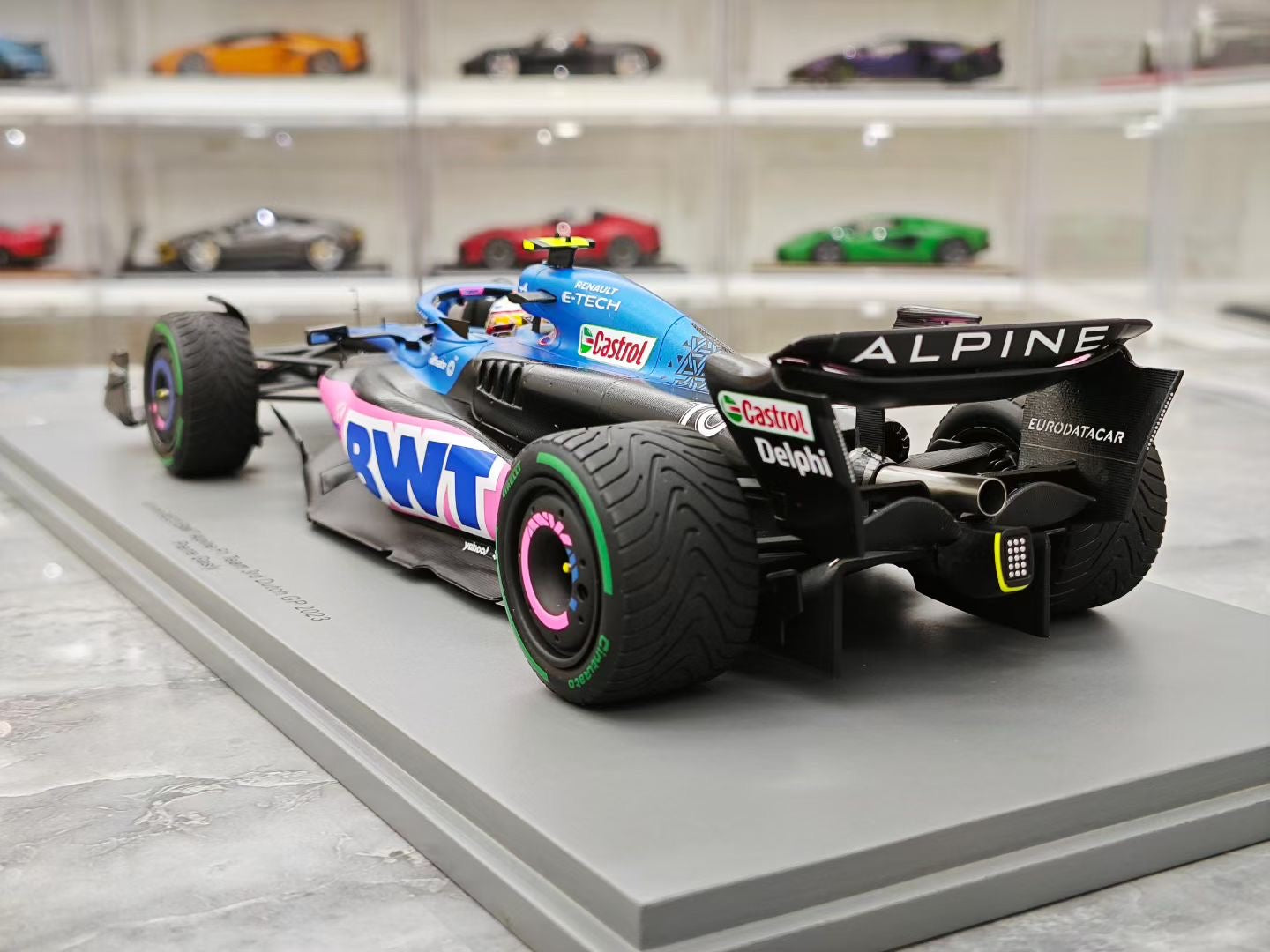 Spark 1/18 2023 Dutch Grand Prix Alpine BWT A523 Gasly F1