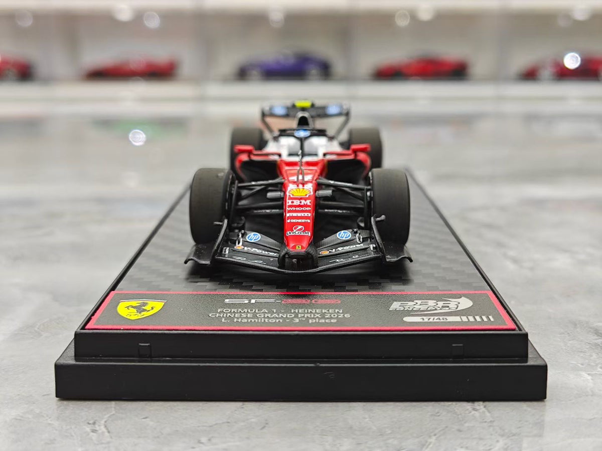 BBR 2026 Chinese GP SF26 Hamilton F1 1:43 Scale