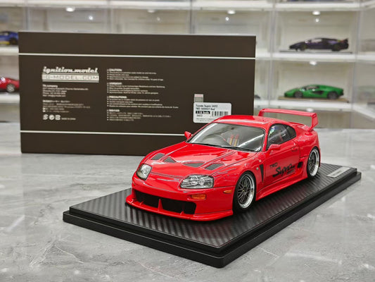 IG 1/18 Toyota Supra A80 TRD 3000GT JDM Resin Model
