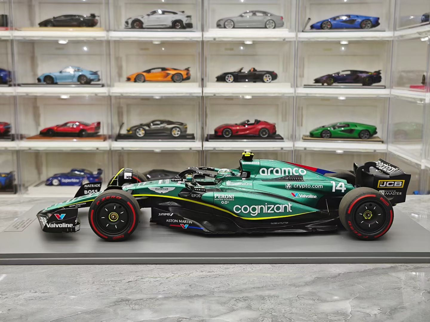 Spark 1/12 2023 British Grand Prix AMR23 Alonso F1