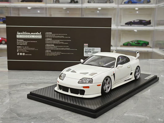 IG 1/18 Toyota Supra A80 TRD 3000GT JDM Resin Model