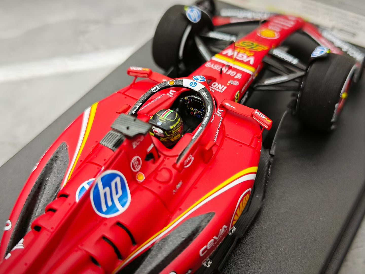 Looksmart 1/43 2024 Monza Grand Prix SF24 Leclerc Victory
