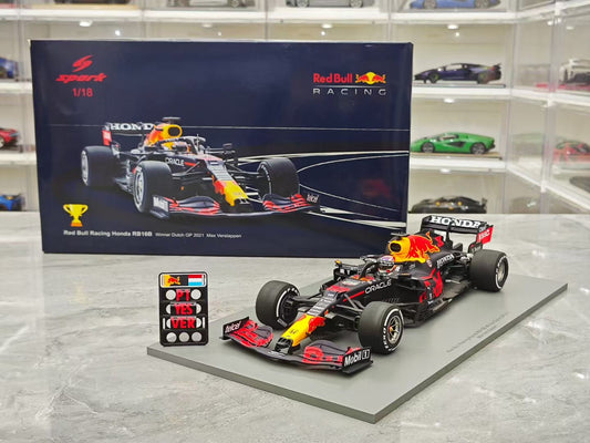 SPARK 1/18 2021 Dutch Grand Prix RB16 Verstappen wins