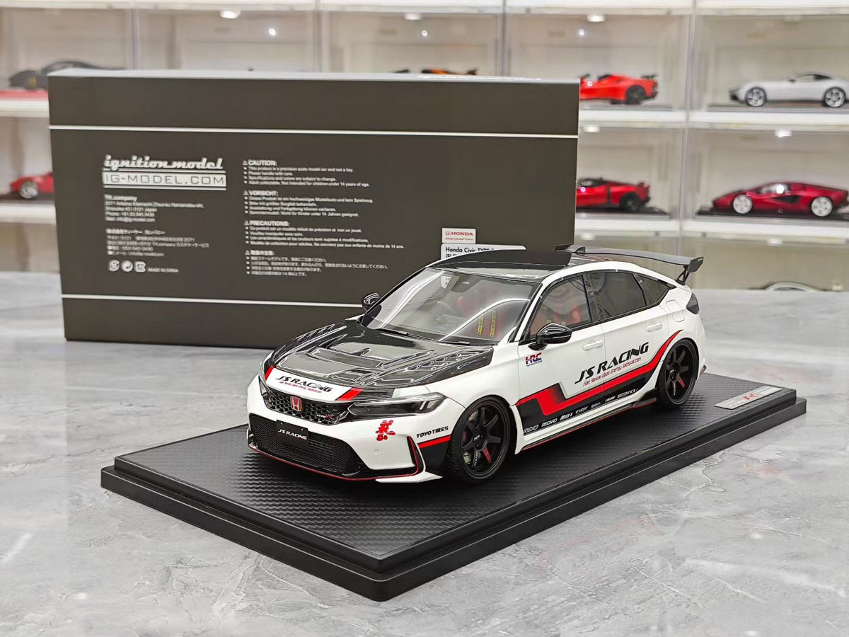IG Honda Civic Type R J'S Racing FL5 (1:18 Resin Model)