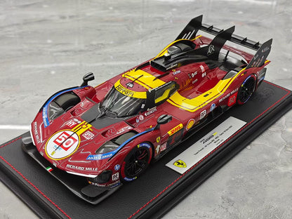 BBR Ferrari 499P – 2025 Qatar Championship – Limited Edition – Resin – 1:18 Scale