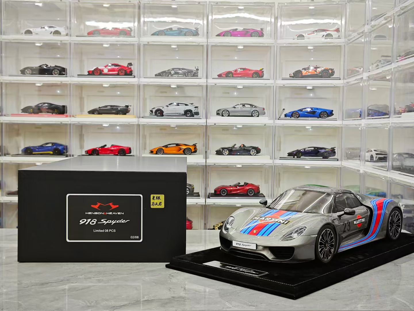 HH Model 1/8 Porsche 918 Spyder Resin