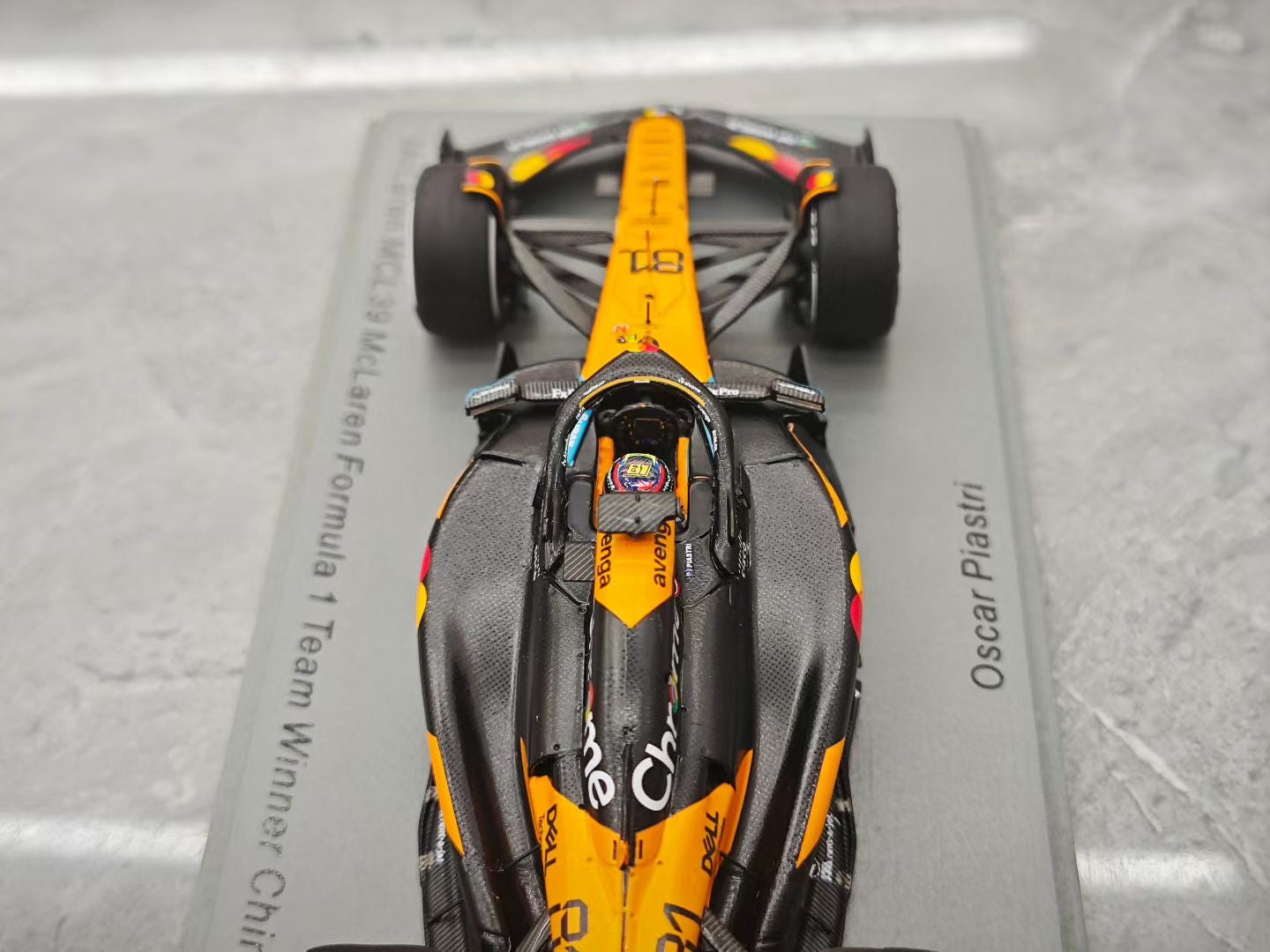 Spark 1/43 2025 Chinese Grand Prix MCL39 Piastri F1