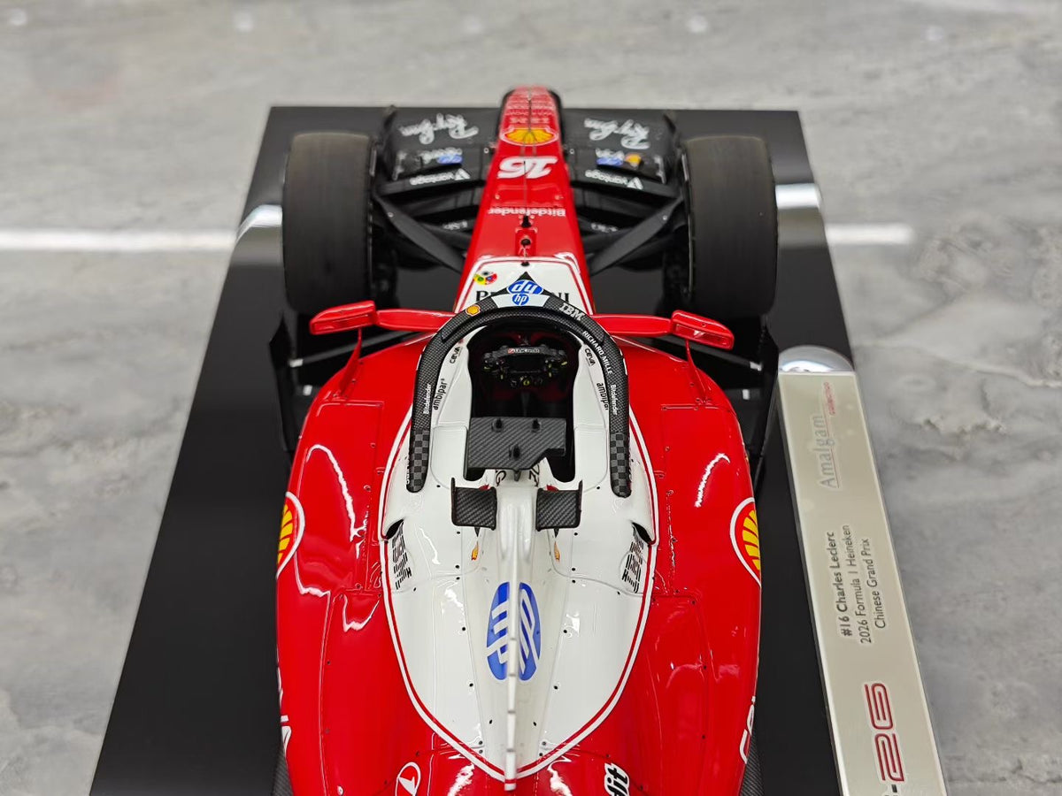Amalgam 1:18 Scale SF26 (Leclerc) – 2026 Chinese GP Edition