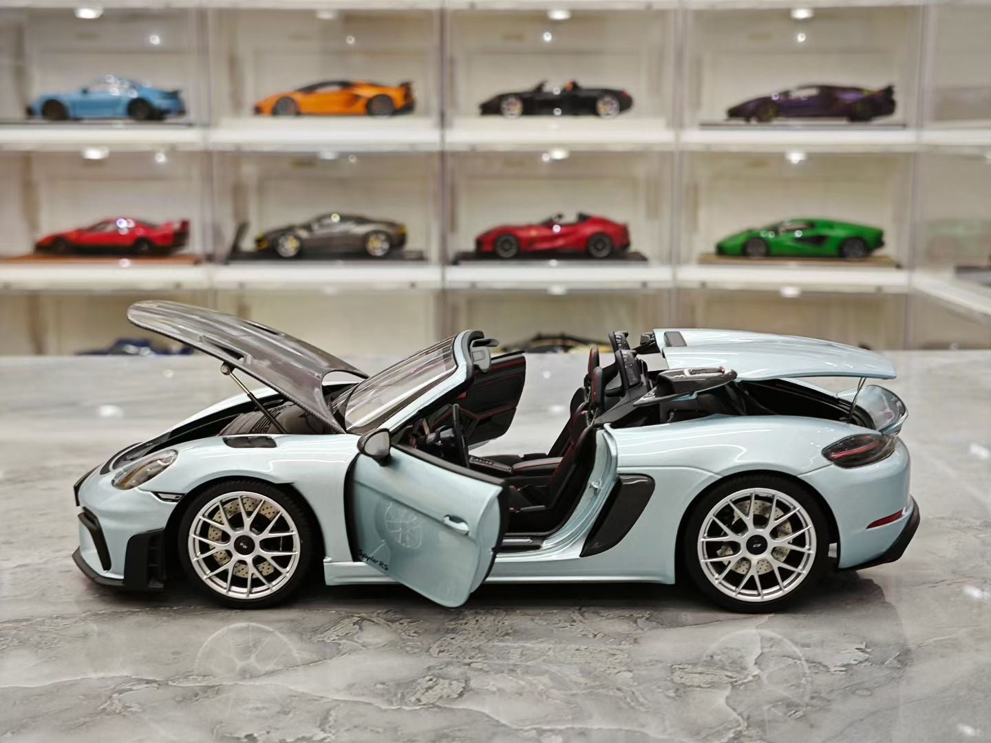 MINICHAMPS  1/18 Porsche 718 SPYDER RS Convertible