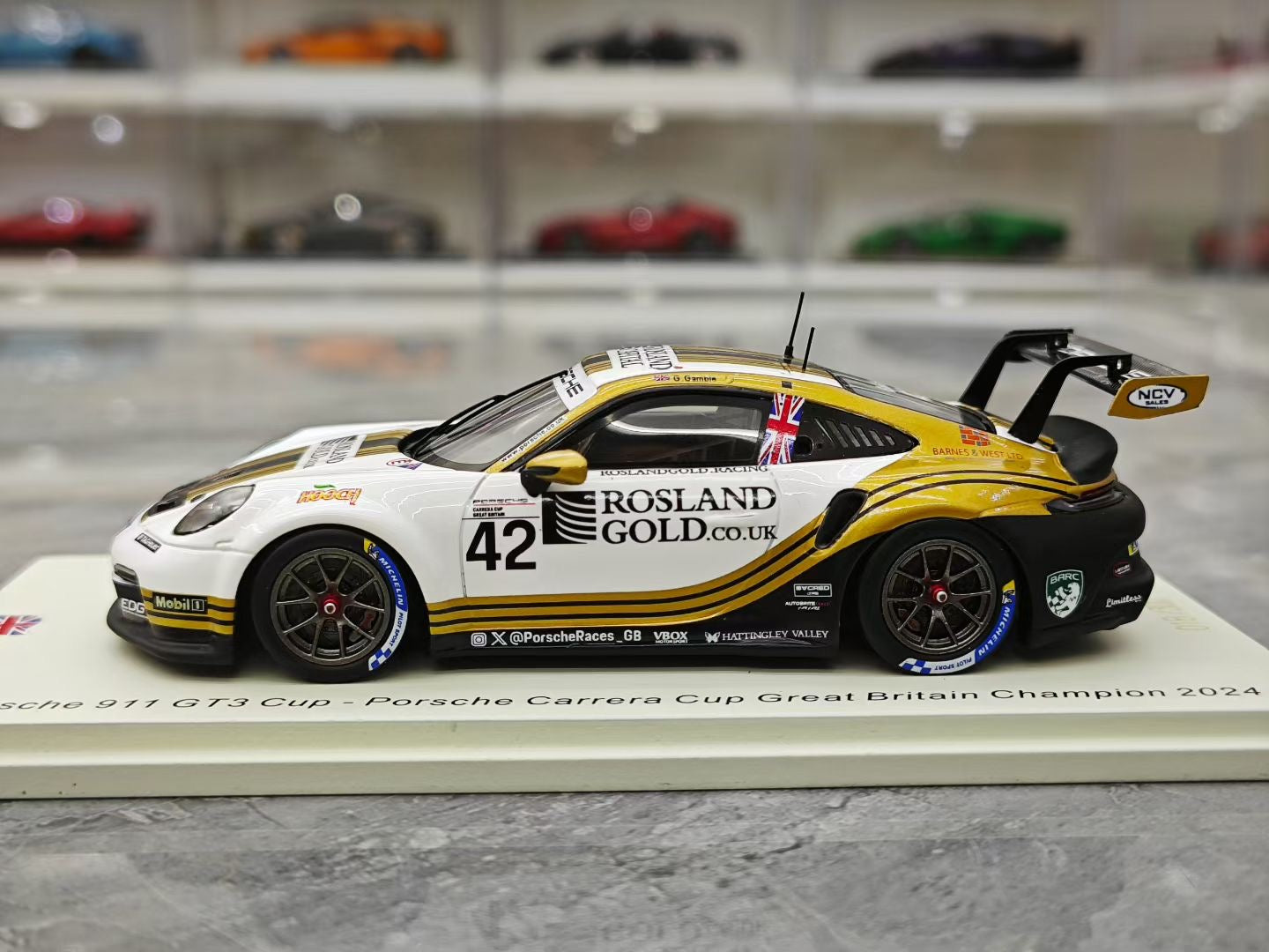 SPARK 1/43 2024 Carrera Cup Porsche 911 GT3 CUP No. 8