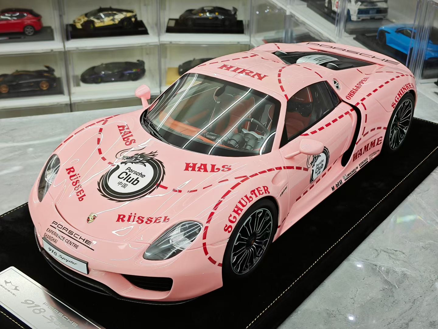 HH Model 1/8 Porsche 918 Spyder Resin