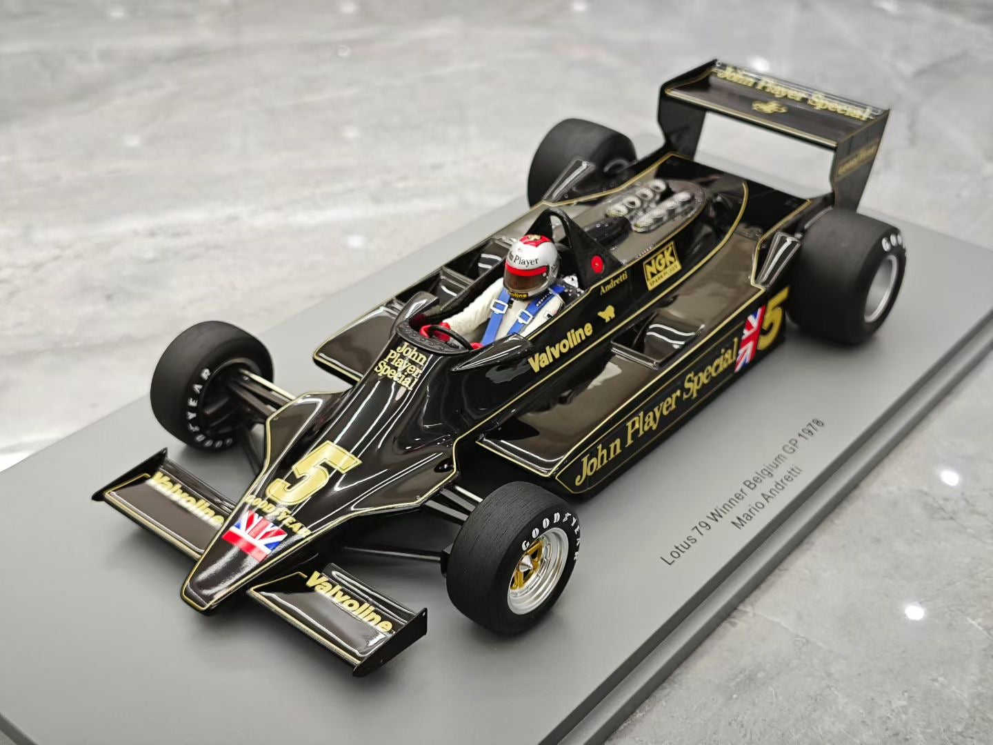 Spark 1/18 1978 Belgian Grand Prix, Lotus Victory 5 car