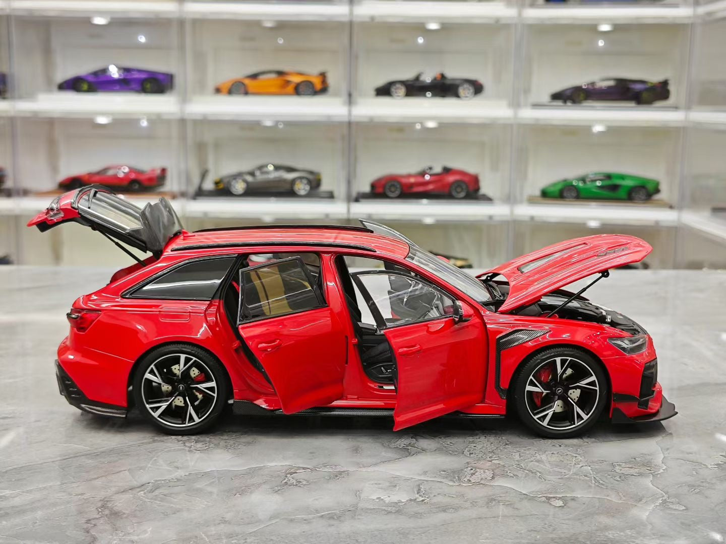 KiloWorks 1/18 Audi RS6 DarwinPRO Alloy