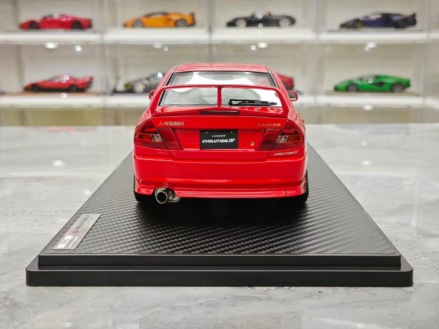 IG 1/18 Mitsubishi Arthur EVO IV 4th Generation Resin