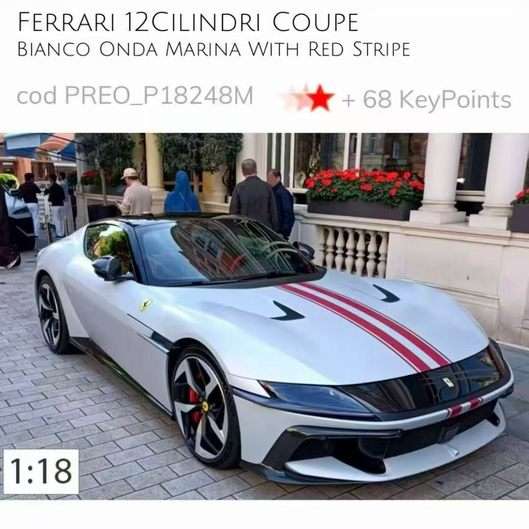 🇮🇹BBR🇨🇳 First Pre-order: Ferrari 12 Cilindri Coupe P18248 (Plain Art Version)