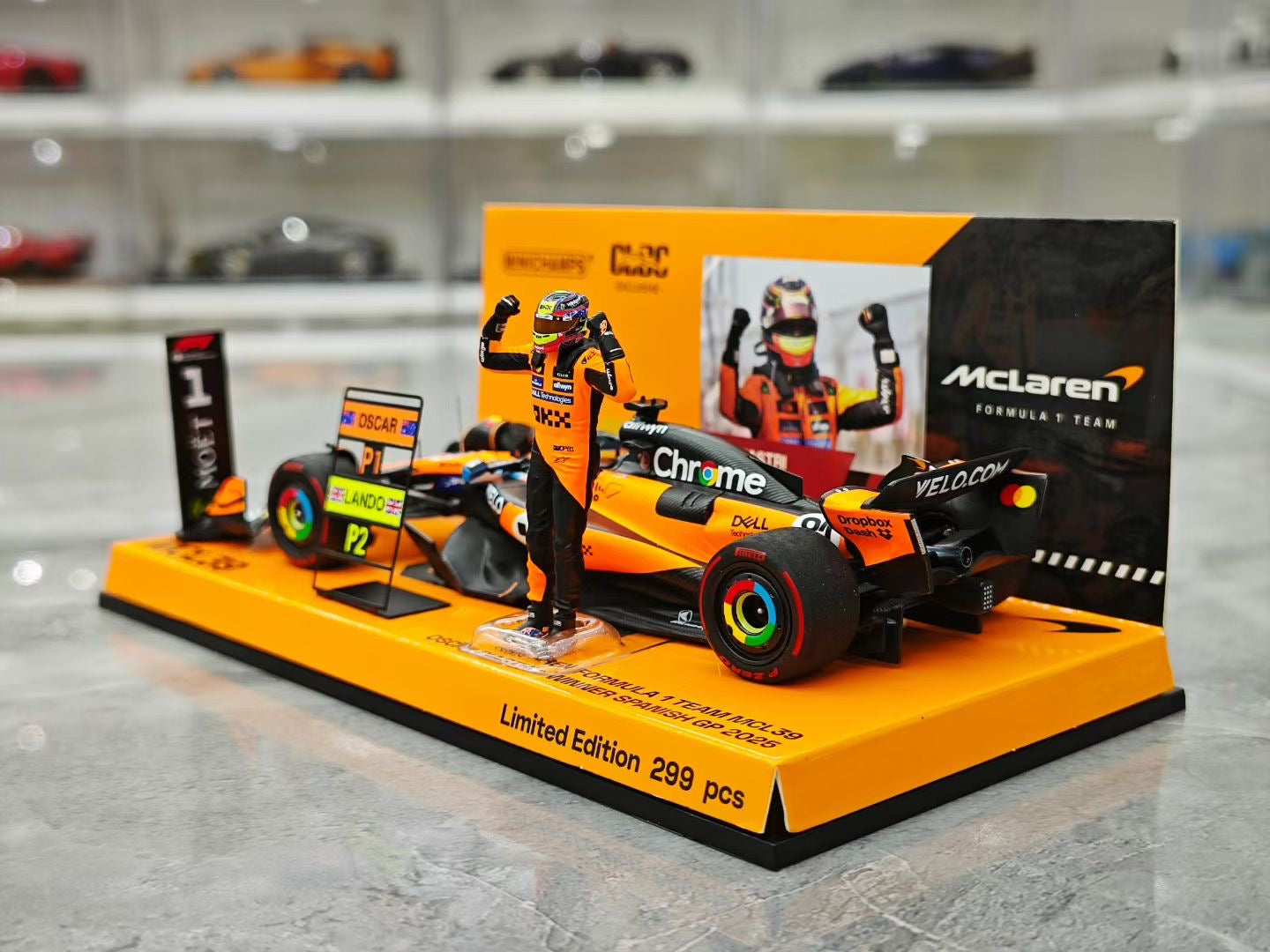 Minichamps 1/43 2025 Spanish Grand Prix MCL39 Piastri F1