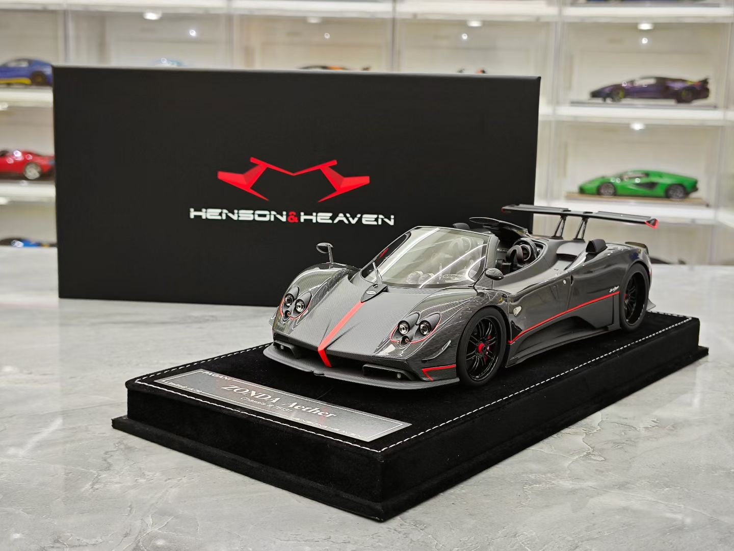 HH Model 1/18 Pagani Zonda Roadster 760 Convertible Model