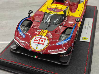 BBR Ferrari 499P – 2025 Qatar Championship – Limited Edition – Resin – 1:18 Scale