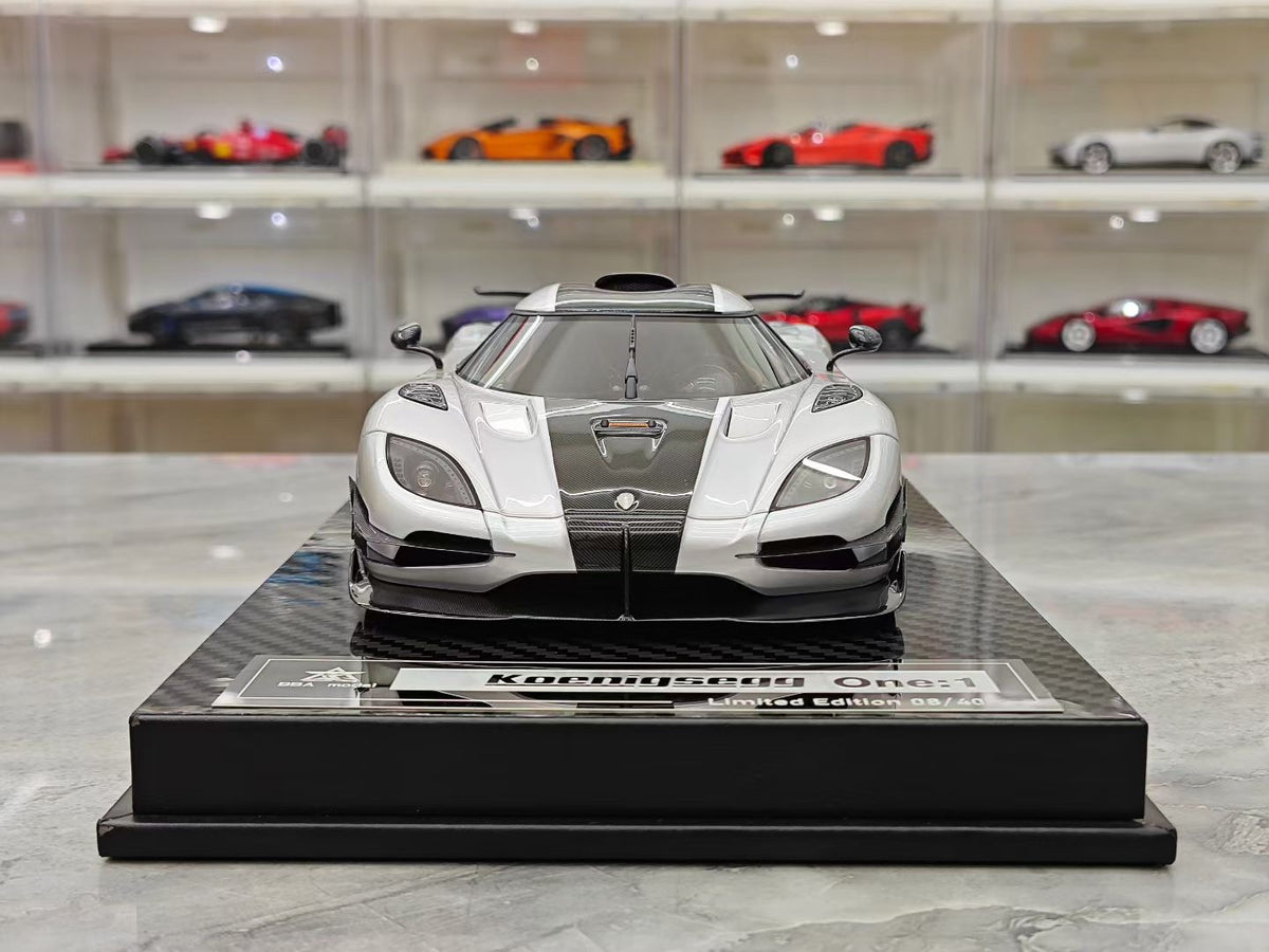 BBA Model Koenigsegg One:1 1:18 Resin Model
