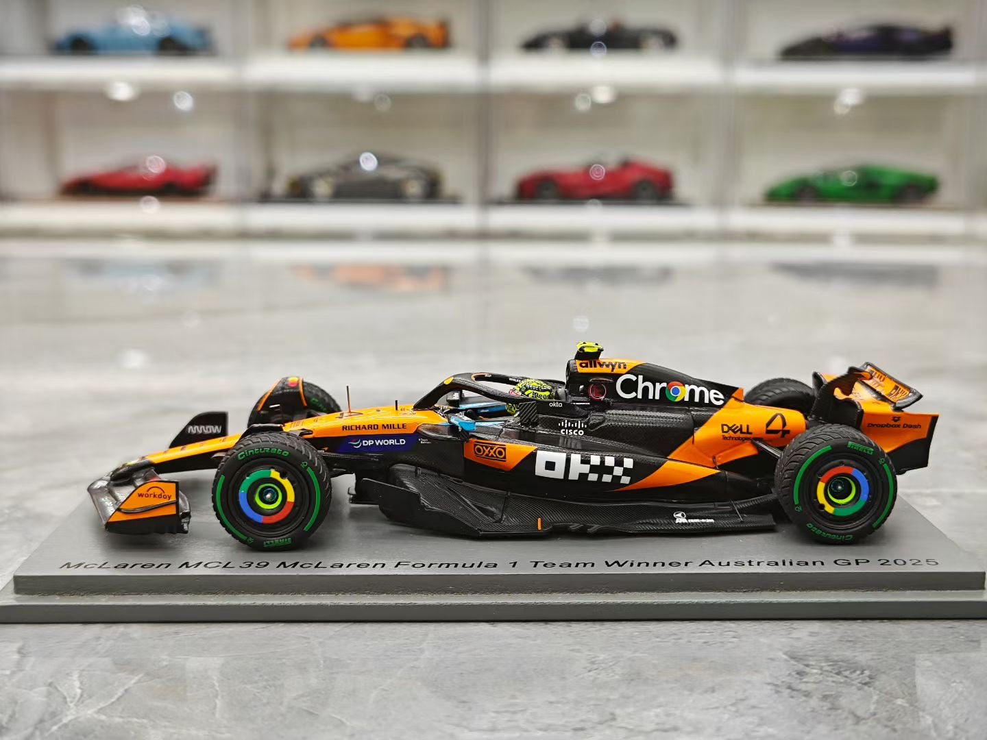 SPARK 1/43 2025 Australian Grand Prix MCL39 Norris Victory F1