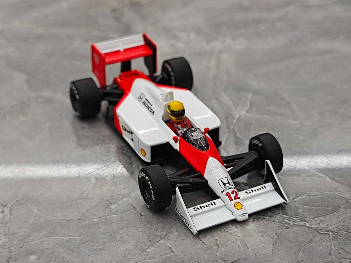 MINIGT 1988 Japanese GP McLaren MP4/4 Senna 1:64 — Sealed: 98 / Blister Card: 108