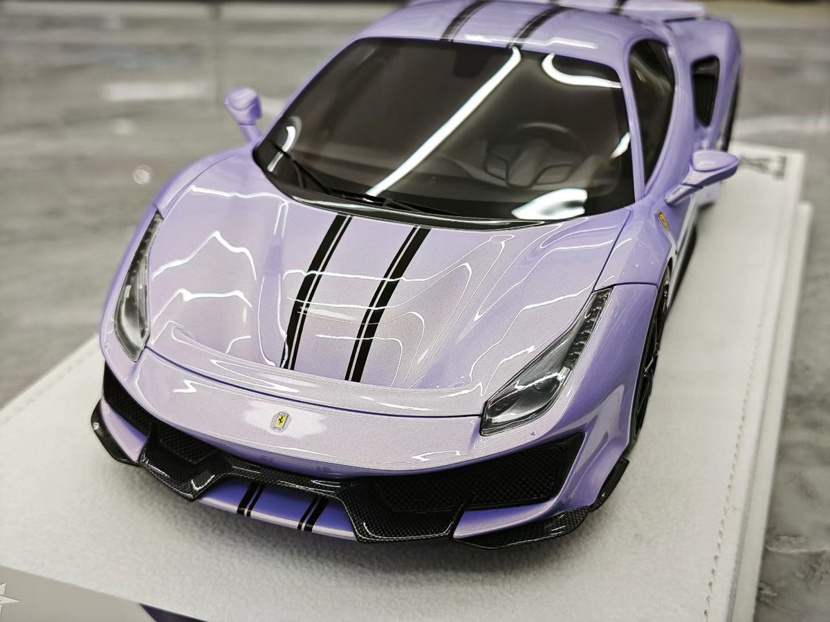 BBA Model 1:18 Scale Ferrari 488 Pista Limited Edition (Resin)