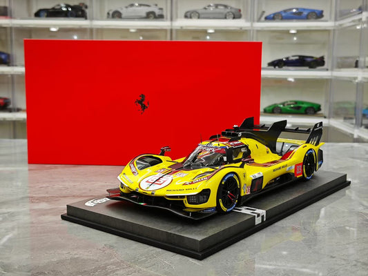 BBR 1/18 2025 Le Mans Winner Ferrari 499 LE #83 Ye Yifei