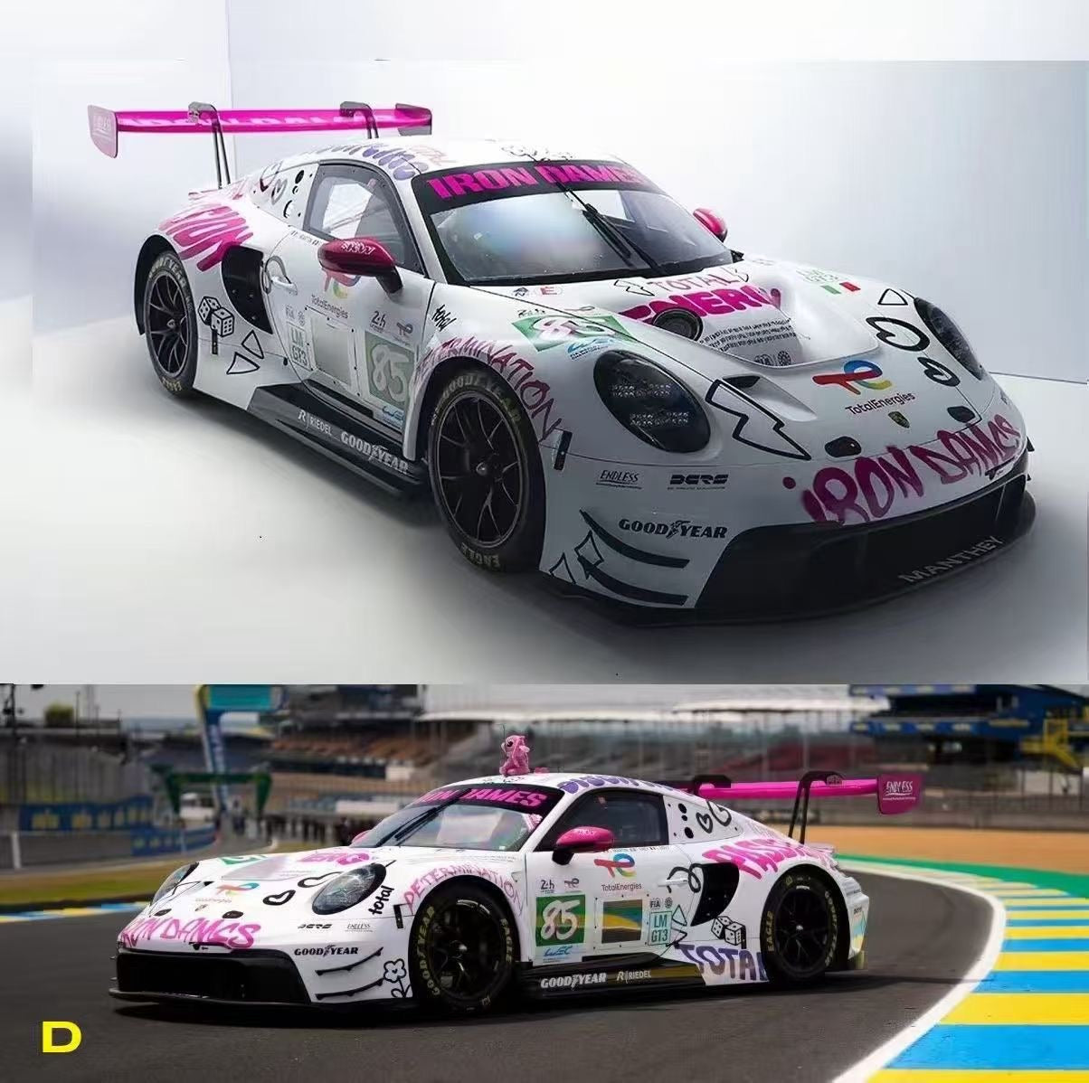 VIP 1/18 Scale Models Porsche 911 GT3R Resin Model