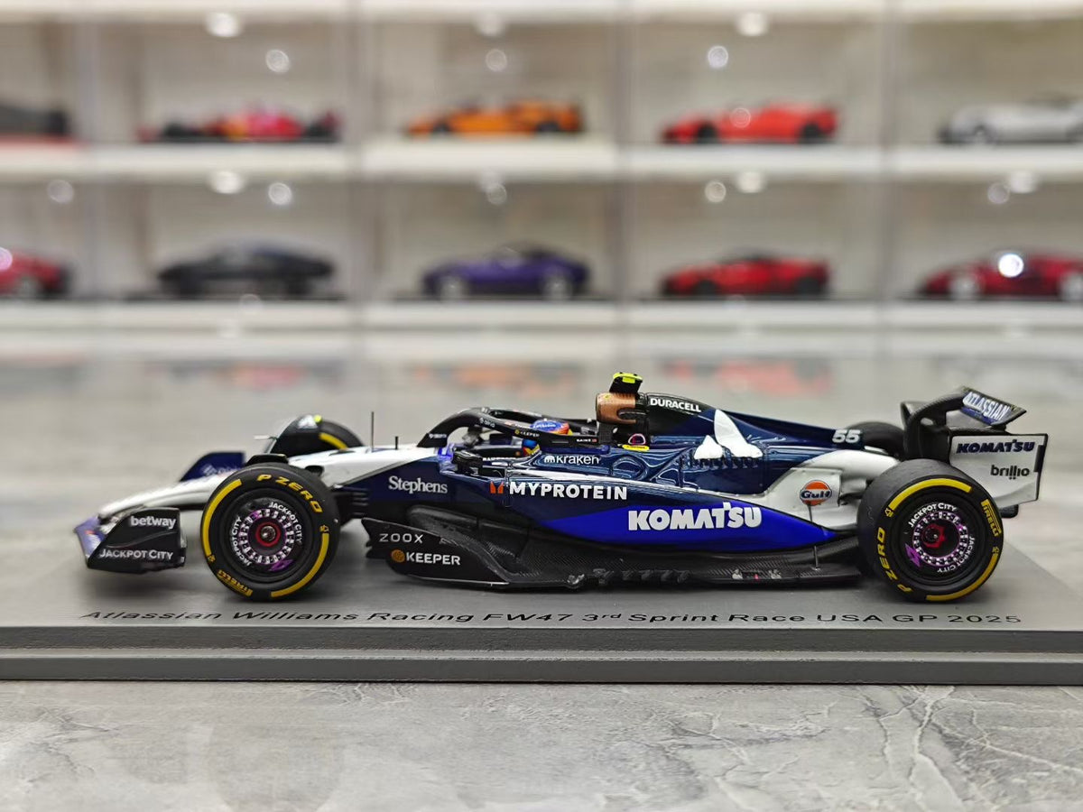 SPARK 2025 US GP – Sainz Special Livery (1:43 Scale)