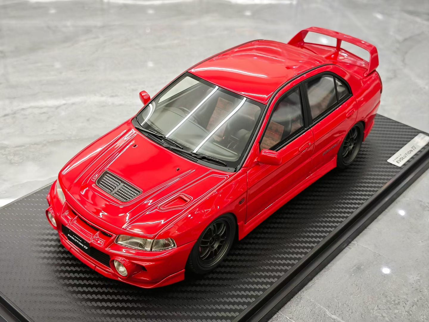 IG 1/18 Mitsubishi Arthur EVO IV 4th Generation Resin