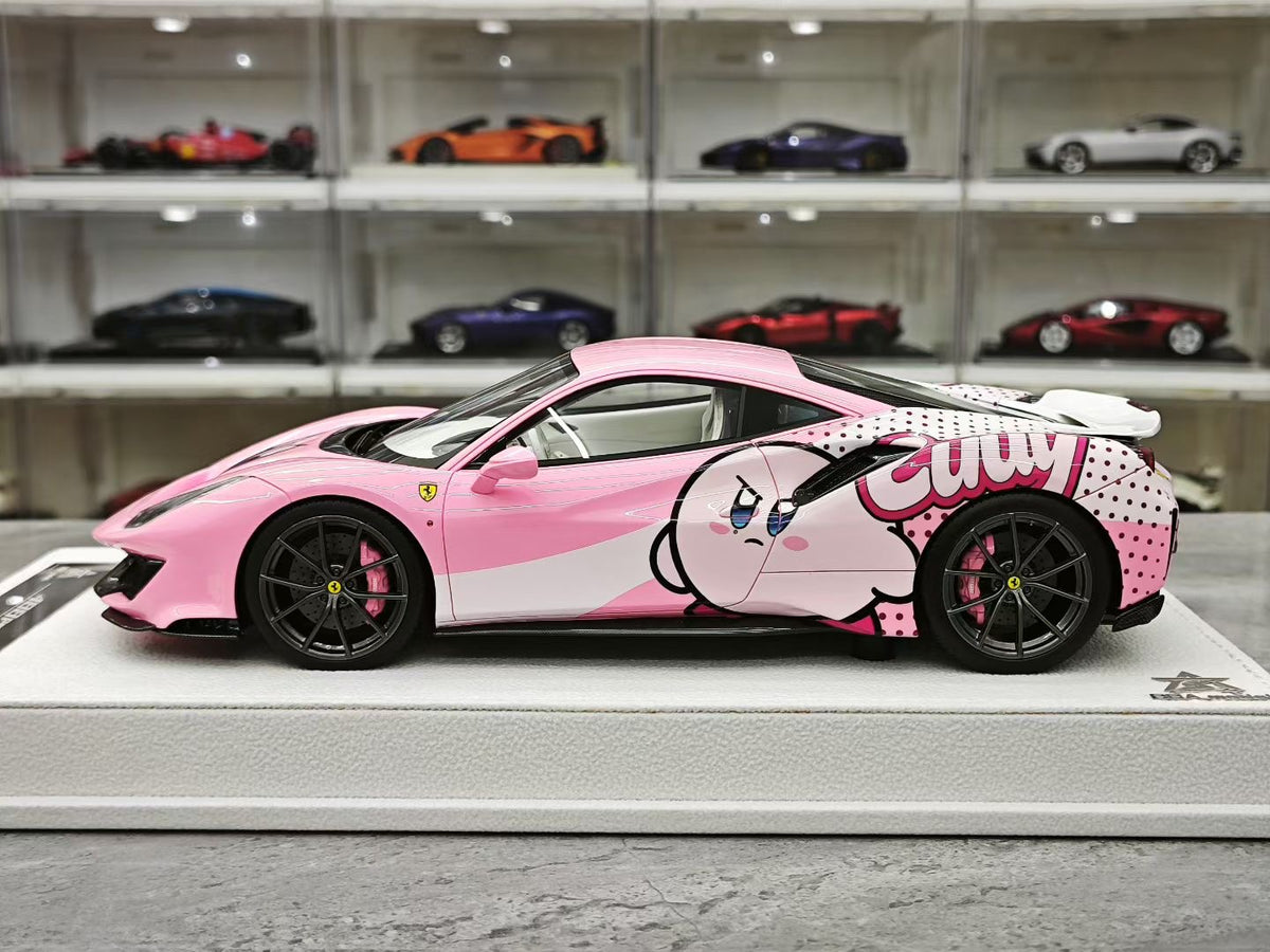 BBA Model 1:18 Scale Ferrari 488 Pista Limited Edition (Resin)